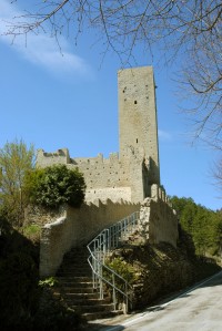 Veduta della mura castellane e della rocca, XIAo-XIIAo sec