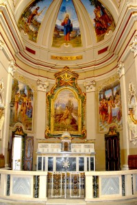 Chiesa di S. Giovanni Battista, interno.