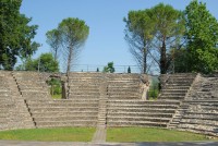 Piane di Falerone, Teatro Romano del I sec. ac