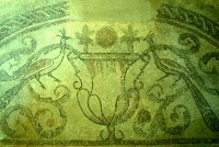 Cattedrale (1227) - Resti del mosaico pavimentale romano - bizantinormo