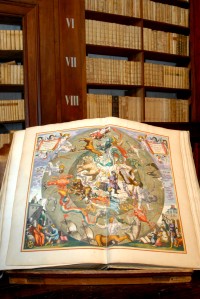 Cellarius Andreas, Harmonia macrocosmicaa   . Hamstelodami, 1661,  Tav.25. Fermo,  Biblioteca Civica  Romolo Spezioli . 