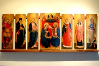 Pinacoteca Civica - Iacobello di Bonomo  Incoronazione della Vergine e Santi