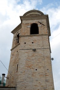 Ex torre di guardia ora campanile della Chiesa di S. lorenzo