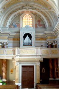 Chiesa di S. gregorio magno, organo e cantoria