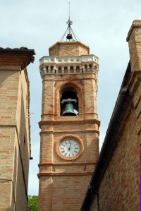 Chiesa e campanile di S. Biagio.
