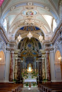 Santuario di S. Maria delle Grazie, interni.