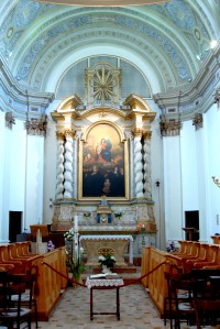 Chiesa delle Benedettine, interno della Chiesa