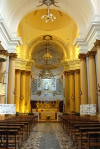 S. agostino, interno della chiesa