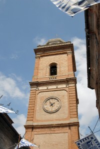 La torre campanaria della Chiesa di S. marco