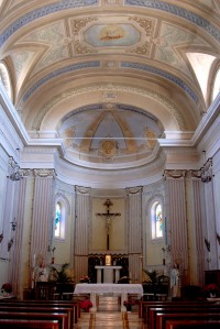 S. pietro e paolo, interno della chiesa